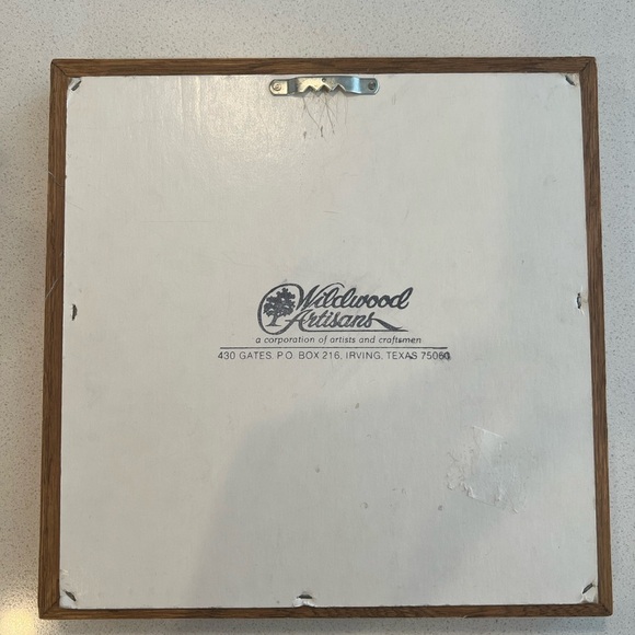 Vintage 90s Framed Picture Love Binds Everything Together in Perfect Harmony - Picture 3 of 11